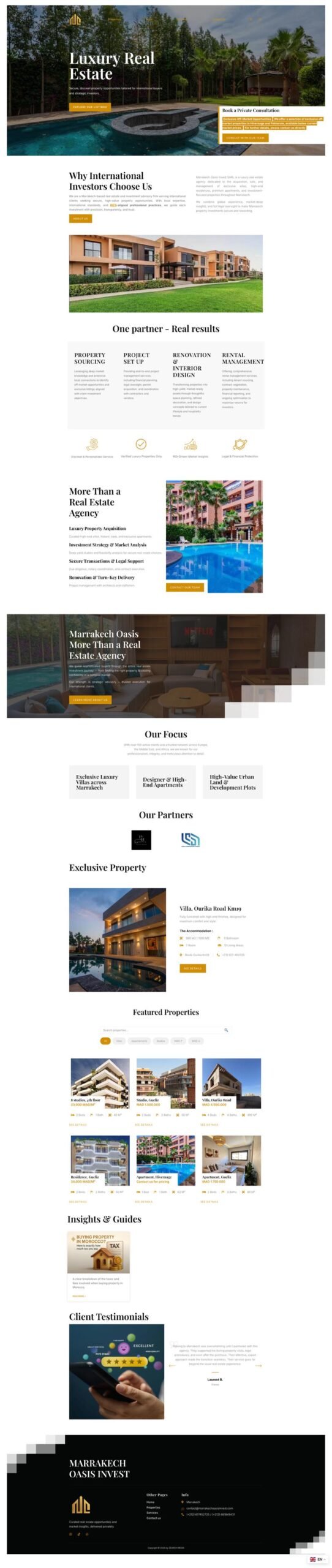 Marrakech Oasis Invest